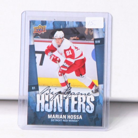 Marian Hossa Upper Deck Big Game Hunters Detroit Red Wings 2008/09 BGH-MH - Picture 1 of 2